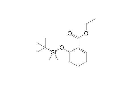 6-[tert-butyl(dimethyl)silyl]oxy-1-cyclohexenecarboxylic acid ethyl ester