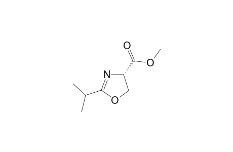 (4S)-2-isopropyl-2-oxazoline-4-carboxylic acid methyl ester
