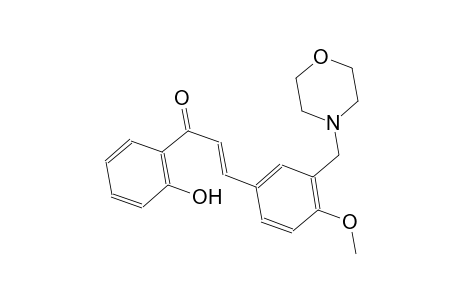 (2E)-1-(2-hydroxyphenyl)-3-[4-methoxy-3-(4-morpholinylmethyl)phenyl]-2-propen-1-one