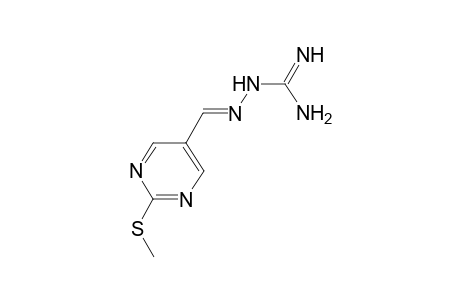 5-{[(Amino)iminomethyl)hydrazonomethyl]-2-(methylthio)pyrimidine