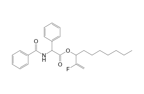 2-Fluoro-1-heptylprop-2-enyl (Benzoylamino)(phenyl)acetate