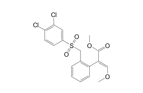 Benzeneacetic acid, 2-[[(3,4-dichlorophenyl)sulfonyl]methyl]-alpha-(methoxymethylene)-, methyl ester
