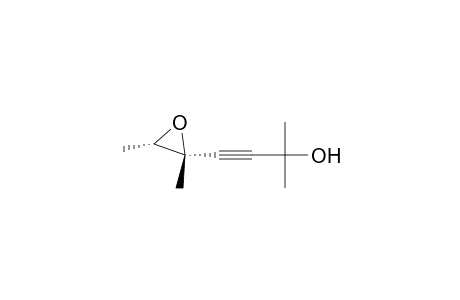 3-Butyn-2-ol, 4-(2,3-dimethyloxiranyl)-2-methyl-, trans-