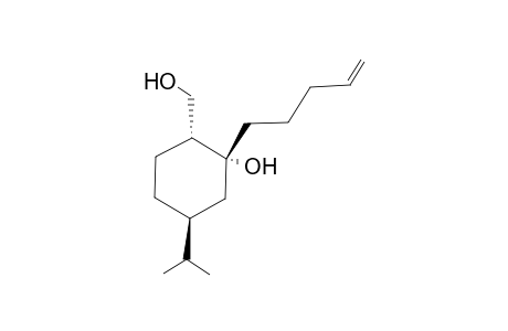(1R,2R,5S)-2-(hydroxymethyl)-1-pent-4-enyl-5-propan-2-yl-1-cyclohexanol