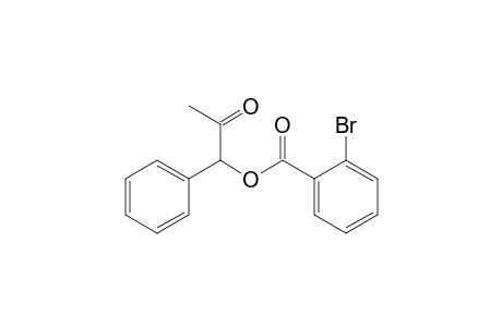 2-Bromo-benzoic acid 2-oxo-1-phenyl-propyl ester