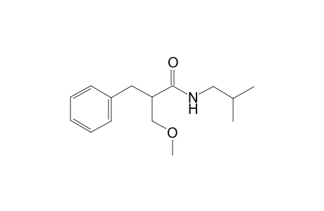 2-Benzyl-N-isobutyl-3-methoxypropanamide