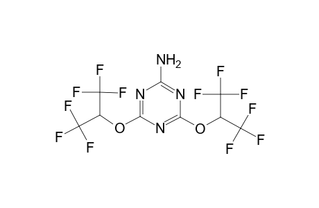 4,6-Bis[2,2,2-trifluoro-1-(trifluoromethyl)ethoxy]-1,3,5-triazin-2-amine
