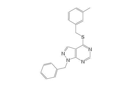 1-benzyl-4-[(3-methylbenzyl)sulfanyl]-1H-pyrazolo[3,4-d]pyrimidine