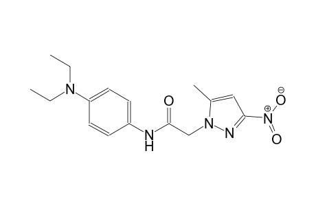 N-[4-(diethylamino)phenyl]-2-(5-methyl-3-nitro-1H-pyrazol-1-yl)acetamide