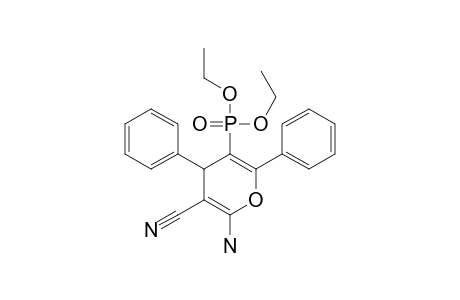 2-AMINO-3-CYANO-5-DIETHYLPHOSPHINYL-4,6-DIPHENYL-4H-PYRAN
