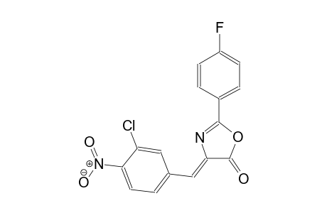 (4Z)-4-(3-chloro-4-nitrobenzylidene)-2-(4-fluorophenyl)-1,3-oxazol-5(4H)-one
