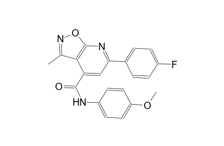 isoxazolo[5,4-b]pyridine-4-carboxamide, 6-(4-fluorophenyl)-N-(4-methoxyphenyl)-3-methyl-