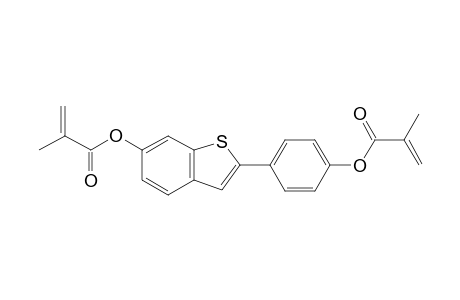 [4-[6-(2-methylprop-2-enoyloxy)benzothiophen-2-yl]phenyl] 2-methylprop-2-enoate