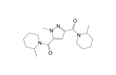 piperidine, 2-methyl-1-[[1-methyl-5-[(2-methyl-1-piperidinyl)carbonyl]-1H-pyrazol-3-yl]carbonyl]-