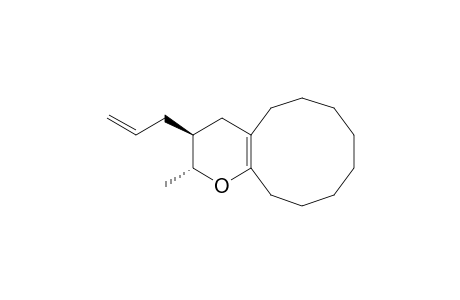 (12R,13S)-(+)-13-Allyl-12-methyl-11-oxabicyclo[8.4.0]tetradec-1(10)-ene