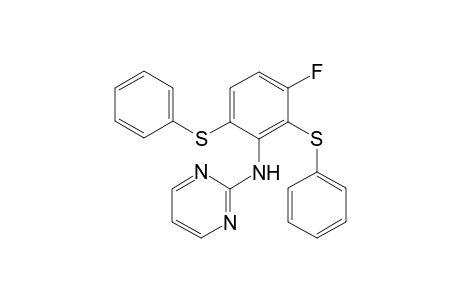 N-{3-Fluoro-2,6-bis(phenylthio)phenyl}pyrimidin-2-amine