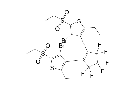 1,2-bis[4'-Bromo-2'-ethyl-5'-(ethylsulfonyl)-3'-thienyl]-perfluorocyclopentene