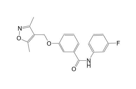 benzamide, 3-[(3,5-dimethyl-4-isoxazolyl)methoxy]-N-(3-fluorophenyl)-