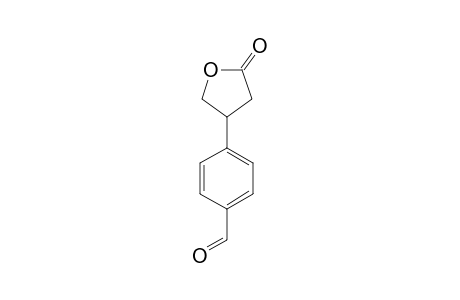 4-(5-OXOTETRAHYDROFURAN-3-YL)-BENZALDEHYDE