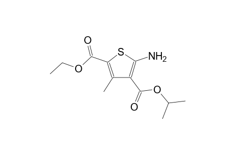 5-Amino-3-methylthiophene-2,4-dicarboxylic acid, 2-ethyl ester, 4-isopropyl ester