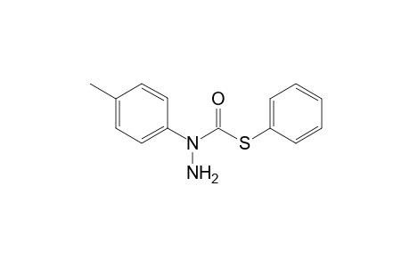 S-Phenyl 1-(4-methylphenyl)hydrazinecarbothioate
