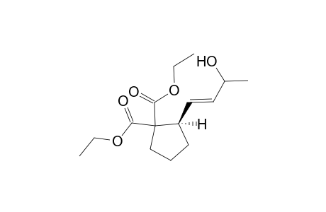 Diethyl 2-[3'-hydroxybut-1'-en-1'-yl]cyclopentane-1,1-dicarboxylate