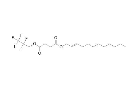 Succinic acid, dodec-2-en-1-yl 2,2,3,3,3-pentafluoropropyl ester