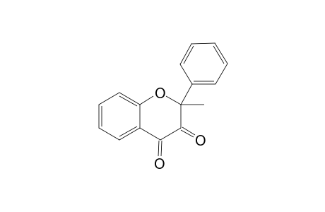 2-Methyl-2-phenyl-2,3-dihydroenzopyran-3,4-dione
