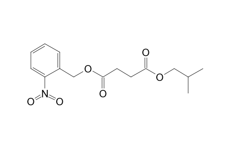 Succinic acid, isobutyl 2-nitrobenzyl ester