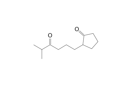2-(5-Methyl-4-oxohexyl)cyclopentanone