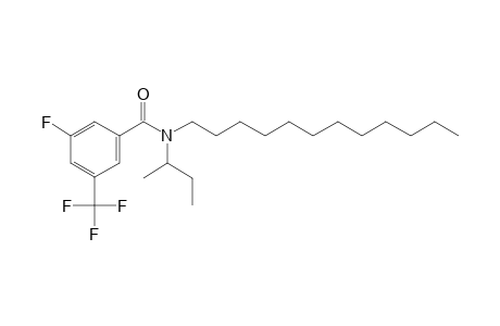 Benzamide, 3-fluoro-5-trifluoromethyl-N-(2-butyl)-N-dodecyl-