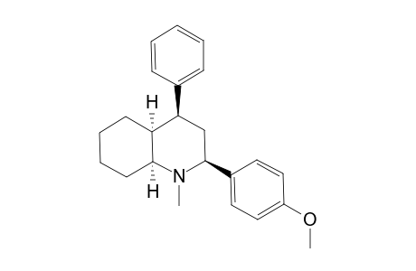 N-METHYL-2-(PARA-METHOXYPHENYL)-4-PHENYL-CIS-DECAHYDROQUINOLINE