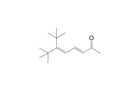 E-6,6-Di-tert-butylhexa-3,5-dien-2-one