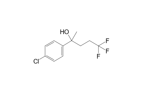 2-(4-Chlorophenyl)-5,5,5-trifluoropentan-2-ol