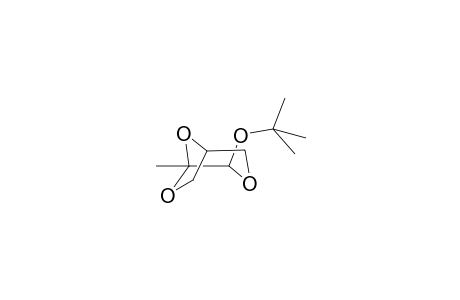 4'-tert-butoxy-5-methyl-3,6,8-trioxabicyclo(3.2.1)octane