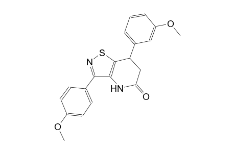isothiazolo[4,5-b]pyridin-5(4H)-one, 6,7-dihydro-7-(3-methoxyphenyl)-3-(4-methoxyphenyl)-