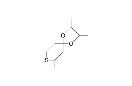 2-Methyl-1-thiopyran-4-one-2,3-butanediole-ketale