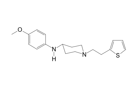 N-(4-Methoxyphenyl)-1-[(2-thoiphen-2-yl)ethyl]piperidin-4-amine