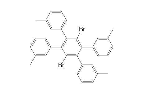 1,4-bis(bromanyl)-2,3,5,6-tetrakis(3-methylphenyl)benzene