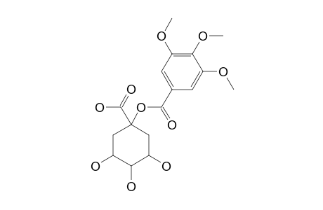 1-O-EUDESMOYLQUINIC_ACID