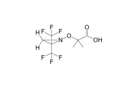 1-(2-CARBOXY-2-PROPOXY)-2,2-BIS(TRIFLUOROMETHYL)AZIRIDINE