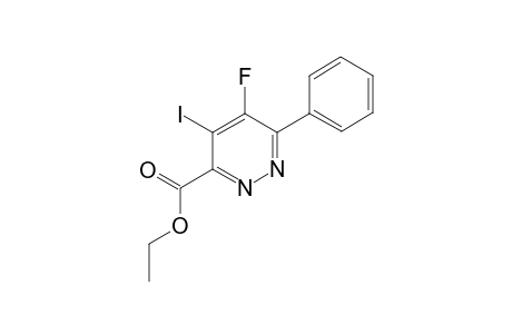 Ethyl 5-fluoro-4-iodo-6-phenylpyridazine-3-carboxylate