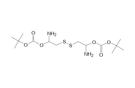 1-Amino-2-((2-amino-2-[(tert-butoxycarbonyl)oxy]ethyl)disulfanyl)ethyl tert-butyl carbonate