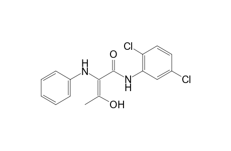 2-Anilino-2',5'-dichloro-3-hydroxycrotonanilide