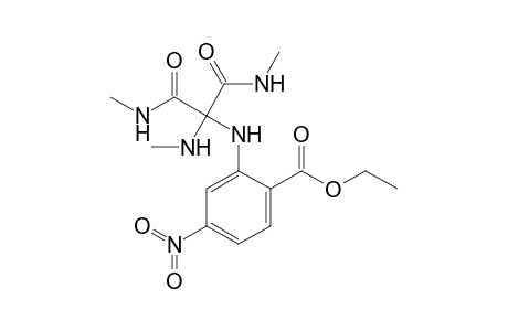 Ethyl 2-[bis(methylaminocarbonyl)(methylamino)methyl]amino-4-nitrobenzoate