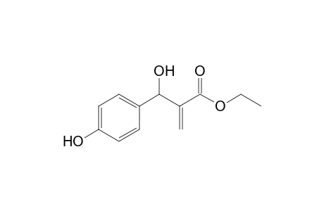Ethyl 2-[hydroxy(p-hydroxyphenyl)methyl]-acrylate