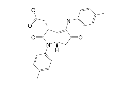 (4'-PARA-METHYLANILINO-1'-PARA-METHYLPHENYL-2',5'-DIOXO-1',2',3',5',6',6'A-HEXAHYDROCYCLOPENTA-[B]-PYRROL-3'-YL)-ACETIC-ACID