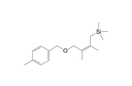 [(Z)-2,3-dimethyl-4-(p-tolylmethoxy)but-2-enyl]-trimethyl-silane