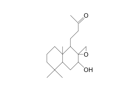 8,17-Epoxy-7-hydroxy-13-desethyl-13-labdanone