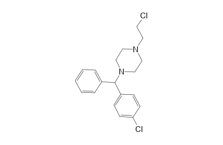 1-(2-Chloroethyl)-4-[(4-chlorophenyl)(phenyl)methyl]-piperazine